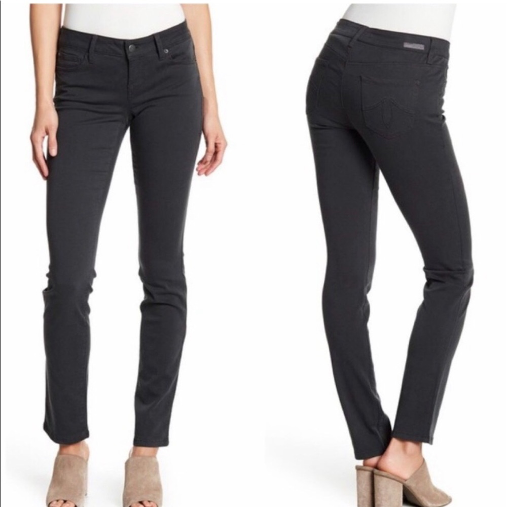 Level 99 Lily Skinny straight jeans black